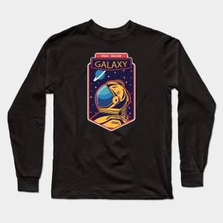 Space Mission Galaxy Long Sleeve T-Shirt